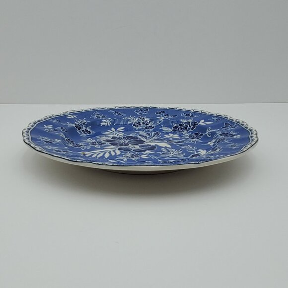 Johnson Brothers Devon Cottage Salad Plate Blue Floral Dessert Display Plate - Picture 5 of 6